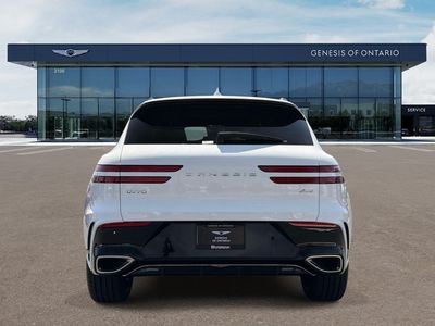 2026 Genesis GV70 — rear three-quarter view