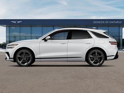 2026 Genesis GV70 — rear three-quarter view