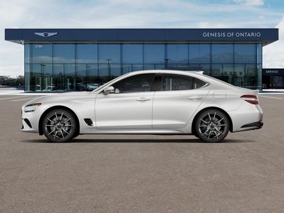 2026 Genesis G70 — rear three-quarter view