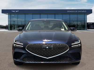 2026 Genesis G70 — rear three-quarter view