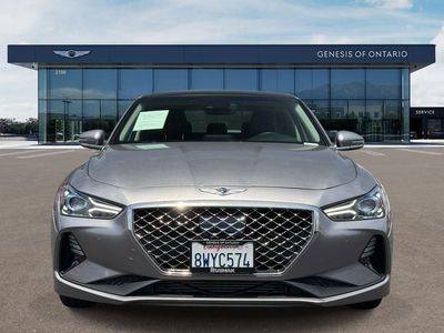 2021 Genesis G70 — detail view