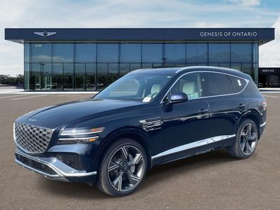 2026 Genesis GV80 — rear three-quarter view