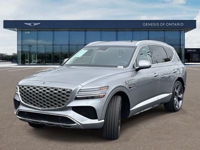 2025 Genesis GV80 — rear three-quarter view