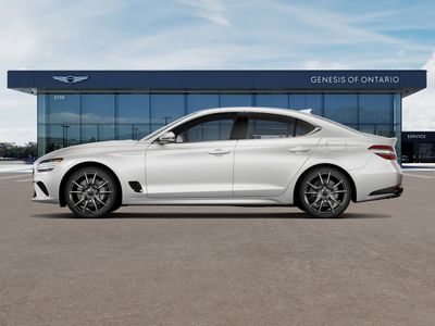 2026 Genesis G70 — rear three-quarter view
