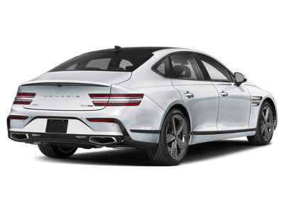 2026 Genesis G80 — rear three-quarter view