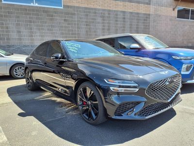 2023 Genesis G70 — side profile view