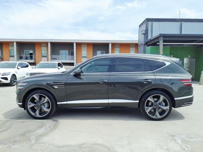 2026 Genesis GV80 — rear three-quarter view