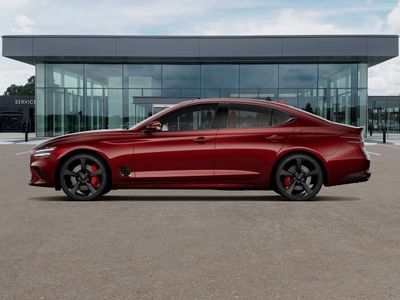 2026 Genesis G70 — rear three-quarter view