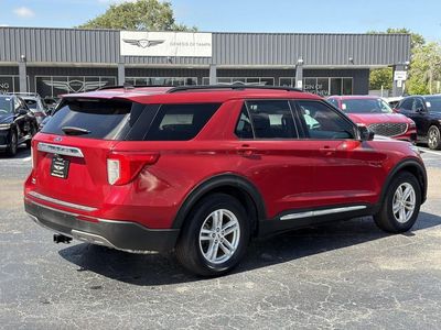 2021 Ford Explorer — interior view