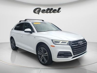 2020 Audi Q5 e — rear three-quarter view