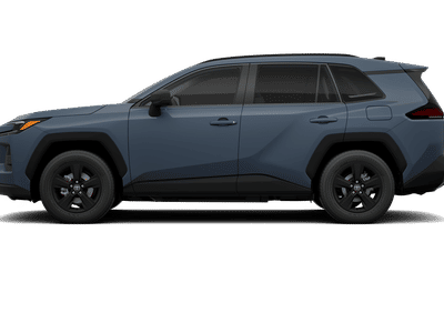 2026 Toyota RAV4 — rear three-quarter view