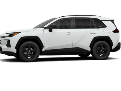 2026 Toyota RAV4 — rear three-quarter view