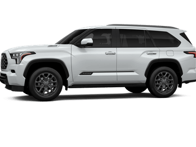 2026 Toyota Sequoia — rear three-quarter view