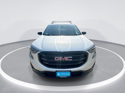 2021 GMC Terrain — rear three-quarter view