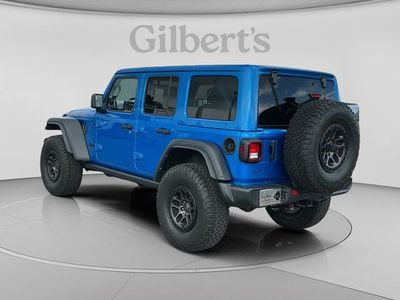 2022 Jeep Wrangler — rear three-quarter view