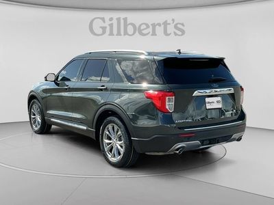 2022 Ford Explorer — rear three-quarter view