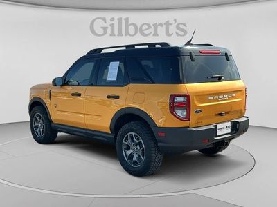 2021 Ford Bronco Sport — rear three-quarter view
