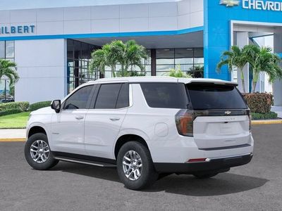 2026 Chevrolet Tahoe — rear three-quarter view
