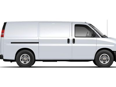 2026 Chevrolet Express Cargo — rear three-quarter view