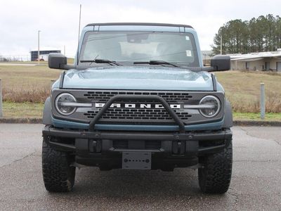 2022 Ford Bronco — rear three-quarter view