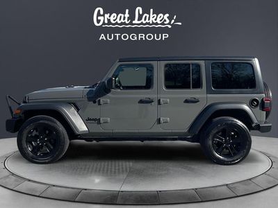 2020 Jeep Wrangler — side profile view