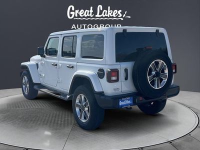 2022 Jeep Wrangler — rear three-quarter view