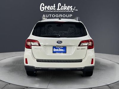 2016 Subaru Outback — interior view