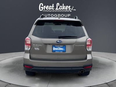 2018 Subaru Forester — interior view