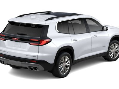 2026 GMC Acadia — rear three-quarter view