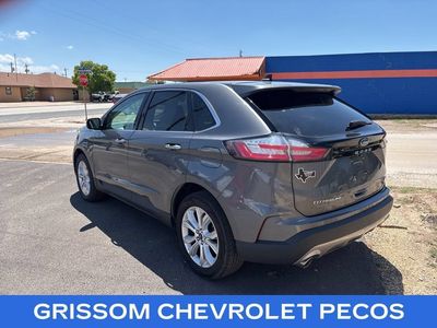 2022 Ford Edge — rear three-quarter view