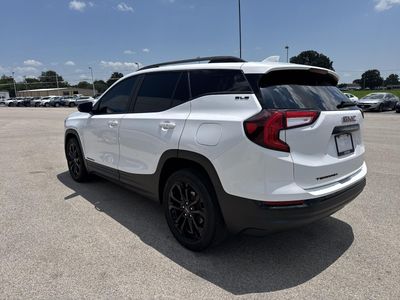 2022 GMC Terrain — rear three-quarter view