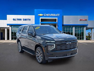 2025 Chevrolet Tahoe — rear three-quarter view