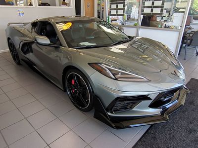 2023 Chevrolet Corvette Stingray — rear three-quarter view