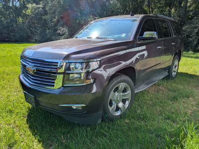 2015 Chevrolet Tahoe — rear three-quarter view