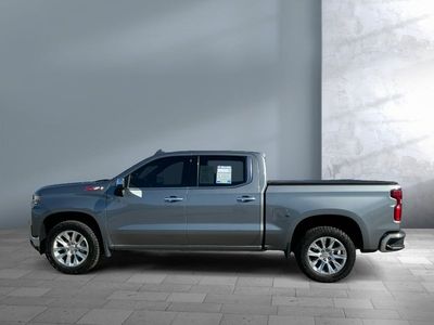 2021 Chevrolet Silverado 1500 — rear three-quarter view