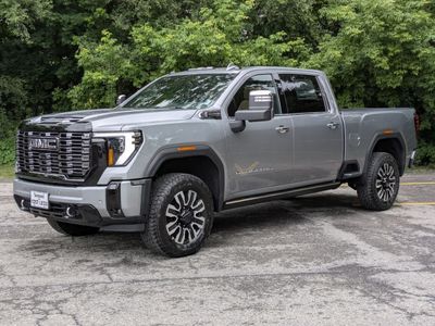 2026 GMC Sierra 2500 HD — rear three-quarter view