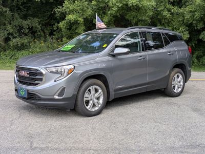 2020 GMC Terrain — rear three-quarter view