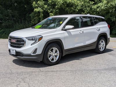 2018 GMC Terrain — rear three-quarter view