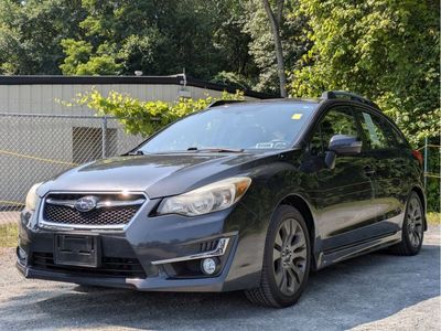 2016 Subaru Impreza — rear three-quarter view