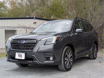 2023 Subaru Forester — rear three-quarter view