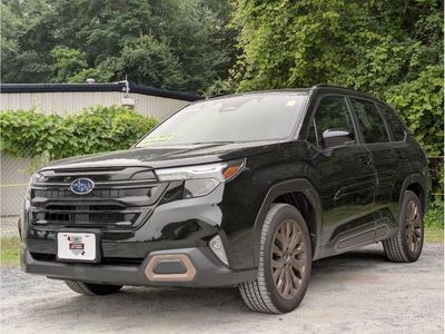 2025 Subaru Forester — rear three-quarter view