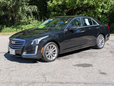 2017 Cadillac CTS — rear three-quarter view