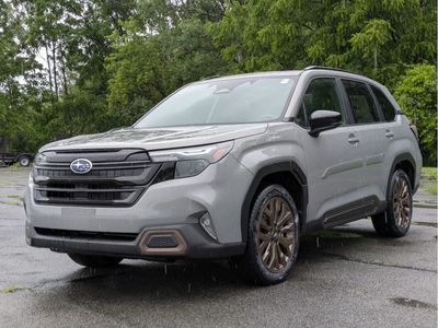 2026 Subaru FORESTER — rear three-quarter view