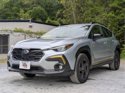 2025 Subaru Crosstrek — rear three-quarter view