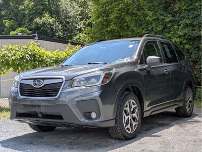 2021 Subaru Forester — rear three-quarter view