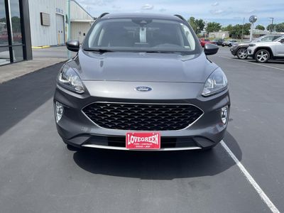 2021 Ford Escape — rear three-quarter view