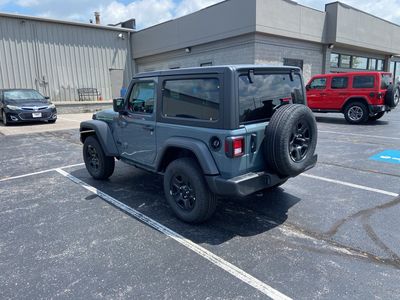 2025 Jeep Wrangler — rear three-quarter view