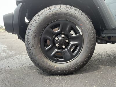 2025 Jeep Wrangler — rear three-quarter view