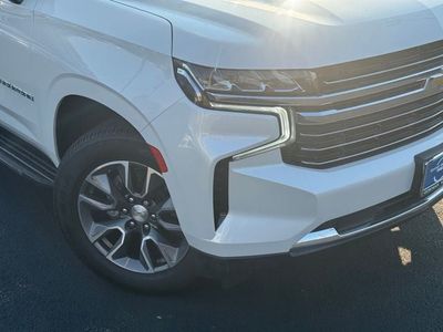 2021 Chevrolet Suburban — rear three-quarter view