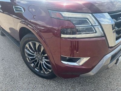 2023 Nissan Armada — rear three-quarter view